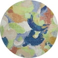 thumbnail image 2 of Addison Rugs Mayfield Premium Machine Washable Transitional Abstract Aloe Round Rug, 8' x 8', 2 of 6
