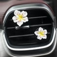 thumbnail image 6 of Gnmfd 2pcs Flower Car Perfume Clip Air Freshener, Peach Blossom Scent Diffuser for Car Vent, Aromatherapy Car Interior Decoration, Dashboard Accent, Gift for Car Lovers, Holiday, 6 of 7