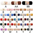 thumbnail image 2 of OOKWE 100g Chenille Velvet Yarn Wram Solid Color Hand-Knitted Thick Crochet Thread, 2 of 19
