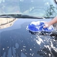 thumbnail image 5 of Manopla para lavado de coche, esponja de microfibra de chenilla de primera calidad, pelusa de dos caras y guante de limpieza ultraabsorbente sin arañazos, 5 of 5