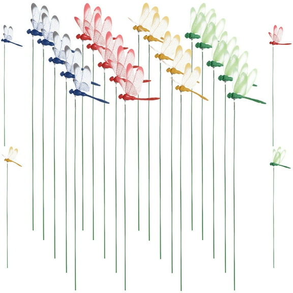 MLINS Pcs Ornament Simulated Dragonfly Home Decoration