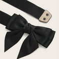 thumbnail image 6 of Women Cute Bow Wide Elastic Waist Belt Adorable Dress Accessory Fate Belt Mens Cowhide Belt Belt 38 Adjustable Belt Men Belt Men Penguin Dress Suit Cowboy Belt Buckles for Men Cowboy Belt Harmonica, 6 of 6
