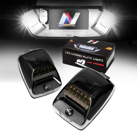 Nuvision Lighting NVL-LPL-004 License Plate Lights For 2000-2015 For Toyota Tundra Tacoma