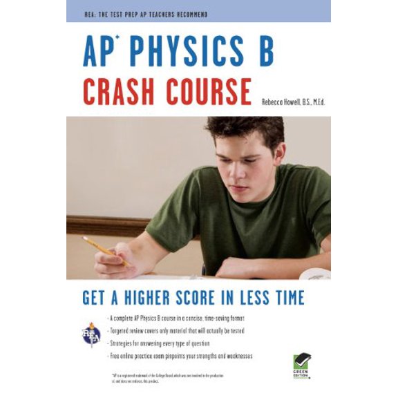 Pre-Owned AP(R) Physics B Crash Course Book + Online (Paperback) 073860934X 9780738609348