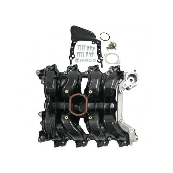 Upper Intake Manifold - Compatible with 2001 - 2011 Lincoln Town Car 4.6L V8 2002 2003 2004 2005 2006 2007 2008 2009 2010