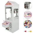 JORUGUNA Mini Claw Crane Machine 110V Metal Case Bar Candy Toy Catcher