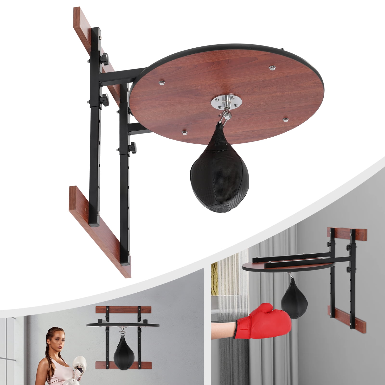 Speed Bag Platform Kit, Heavy Duty Boxing Training Equipment, Speed Bag Platform Set