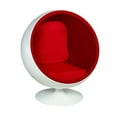 thumbnail image 1 of Plata Import Eero Aarnio Style Ball Chair en rouge, 1 of 1