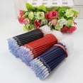 thumbnail image 2 of 10/50 Pcs 0.5mm Ballpoint Pen Refills Gel Black Ink 3 Pens Writing Refill New S3, 2 of 7