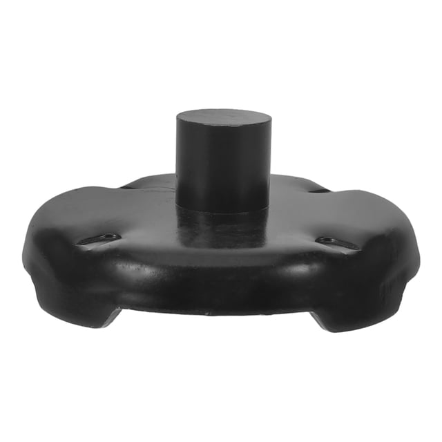 Phenofice 1Pcs Versatile Work Needs Black Steel Square Car Jack Support Pad for Efficient Operation