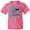 Neon Pink, variant on Inktastic 100 Days of School Stars in Blue Youth T-Shirt
