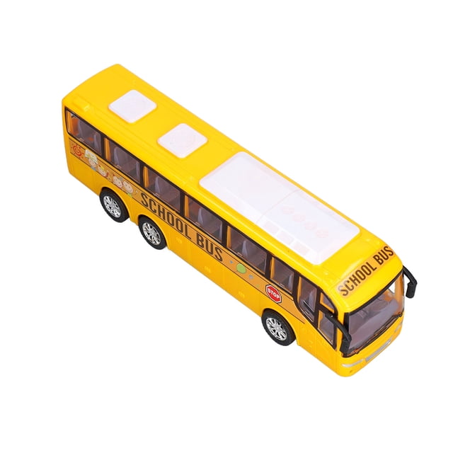 Juguetes De Autobús De Inercia, Juguetes De Coche Modelo Mini Autobús De Material Plástico Resistente A Caídas Para Niños Mayores De 3 Años Para Colecciones Para Regalos Y