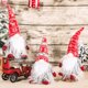thumbnail image 2 of PIX-LINK Feliz Navidad Rudolph sombrero puntiagudo muñeco sin rostro adornos árbol de Navidad colgante elfo Navidad 2021 decoraciones navideñas para el hogar lyd modelStyleType, 2 of 2