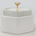 thumbnail image 4 of solitaire jewels 2.5CT Oval Solitaire Moissanite Engagement Ring For Women, 14K Yellow Gold, 4 of 5
