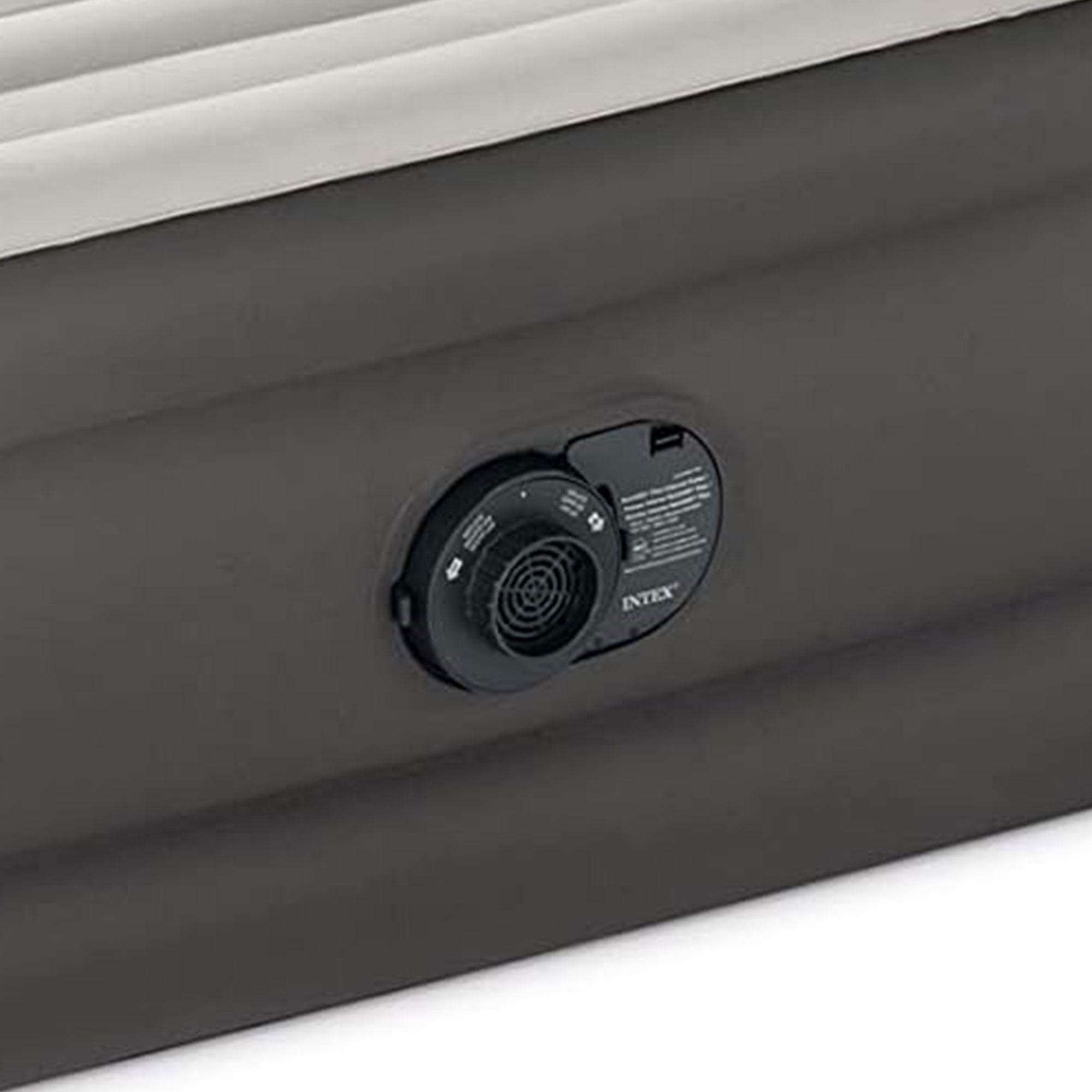Intex TruAire Luxury Air Mattress with Fiber Tech and Electric Pump