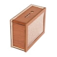 thumbnail image 1 of Alcancía de madera con contador, manualidades portátiles para ahorrar dinero con números para 10000 dólares, 1 of 9