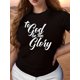 thumbnail image 1 of TO GOD pure cotton women's Tshirt comfort fit Tee For Adult, Men, Women, Teen, Teenager, Adolescent, Youth, 1 of 5