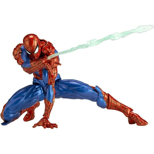 AMAZING YAMAGUCHI Spider-Man Ver. 2.0, Total Height: Approx. 6.3 inches (160 mm), Non-scale, PVC & ABS, Painted Action Figure