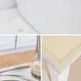 thumbnail image 5 of Tira Impermeabilizante, Sello De Baño Cinta Autoadhesiva Blanca De Silicona De Doble Pliegue Para Bañera/Prevención De Cucarachas Y Moho A Prueba De Agua Para Fregadero De Cocina 38 Mm * 3,2 M, 5 of 5