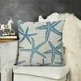 thumbnail image 2 of YINGXI Pillow Covers Ocean Themed Blue Throw Pillow Covers Outdoor Decoration,Summer Decor Pillowcase Linen Decorative Cushion Case for Sofa Couch 12x12in, 2 of 5