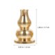thumbnail image 2 of unbranded 4Ud Incienso De Calabaza De Cobre Dorado Para En Meditación Y Té, 2 of 6
