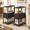Black-1 Drawer(Plug), variant on Black 1 Drawer(Plug) Small Narrow End Table with Charging Station