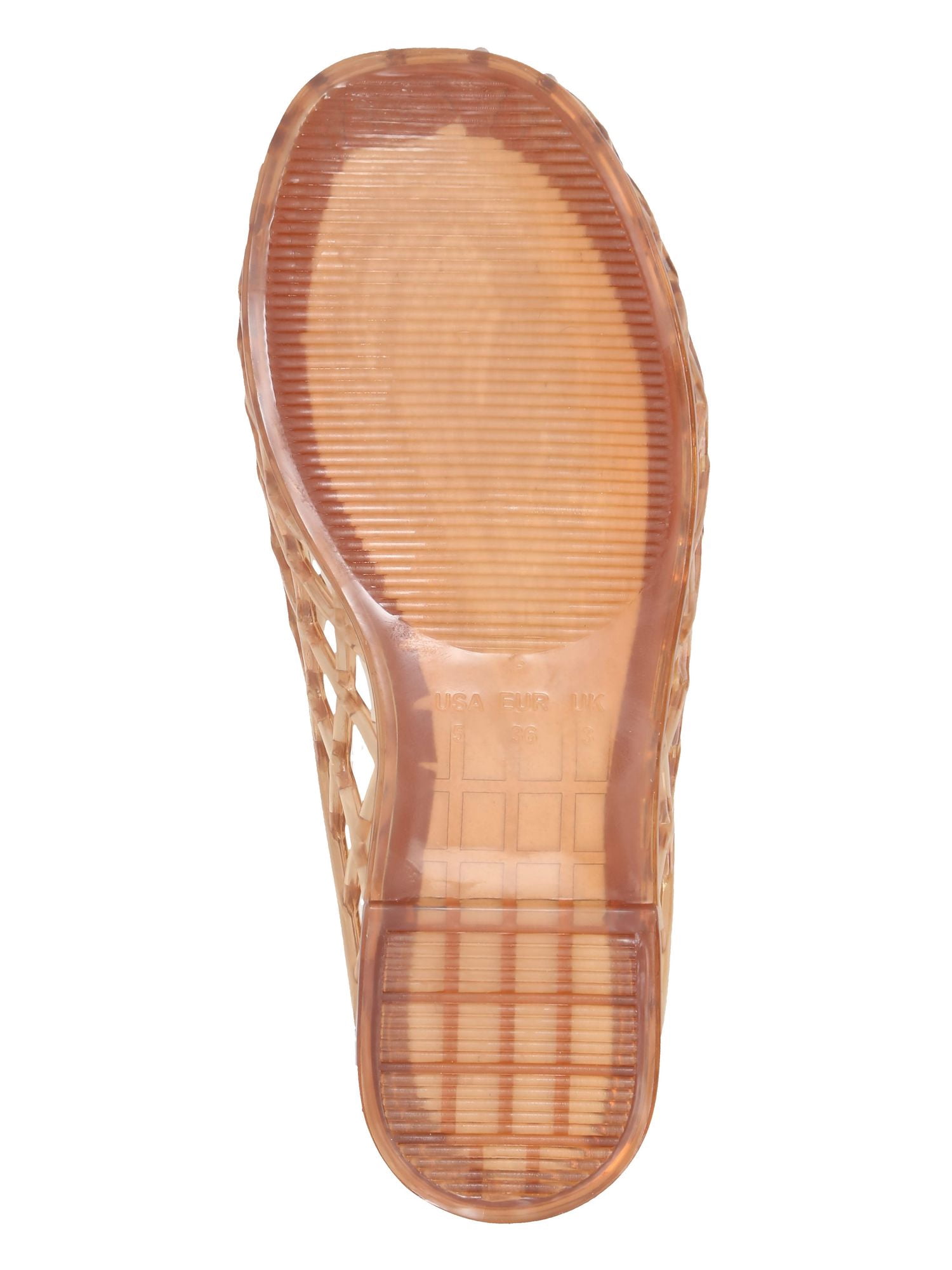 MIA Too Women's Jelled Caged Jelly Mule