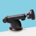 thumbnail image 3 of Windshield Mount Car Phone Holder Suction Cup Magnetic Extendable 360 Degree Rotatable Dashboard Car Phone Bracket (Black), 3 of 9