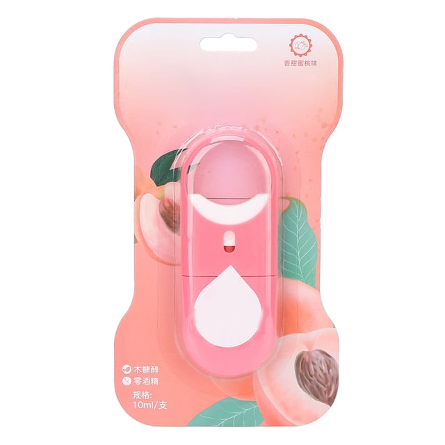 Spray bucal para eliminar el mal aliento, fina bruma, sabor a melocotón, cuidado bucal de larga duración, spray refrescante para el aliento, 10 ml