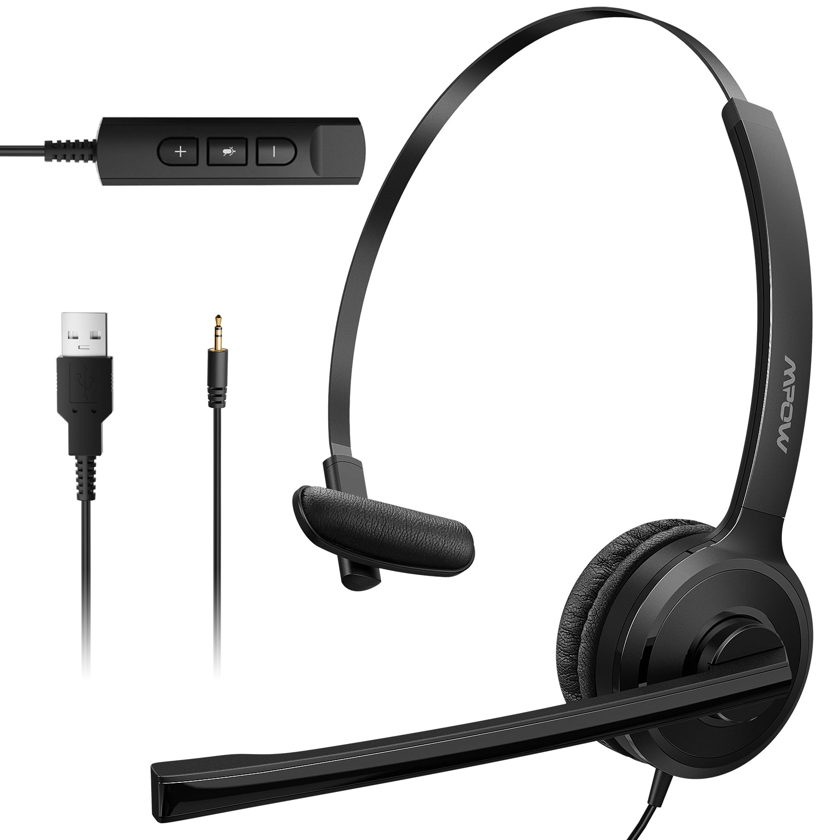 MPOW 2.5mm Phone Headphones with Noise 