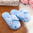 thumbnail image 3 of Babysbule Womens Slippers Womens New Arrivals Bow Cotton Slippers Ladies Cute Winter Warm Indoor Non-Slip Home Shoe, 3 of 3