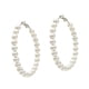 thumbnail image 1 of Pendiente De Perla De Imitaci Blanco Pendientes De Boda Grandes Y Sunnimix Pendientes de perlas redondas, 1 of 8