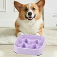 thumbnail image 5 of dnusflzt  Slow Feeder Dog Food Bowl,Square Anti-Chocking Puzzle Dog Food Bowls Non-Slip Interactive Dog Feeding Bowls That Slow Down Eating Maze Dog Dishes for Medium Large Dog, 5 of 6