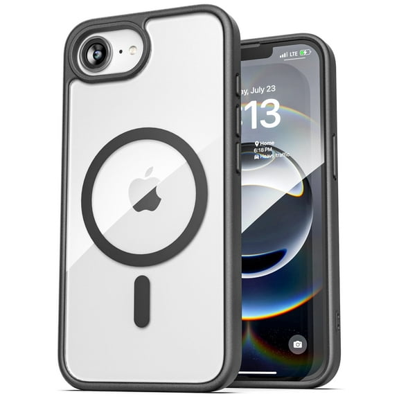 Encased Clearback Designed for iPhone 16e Clear Case (MagSafe Compatible) Magnetic Phone Cover (2025)