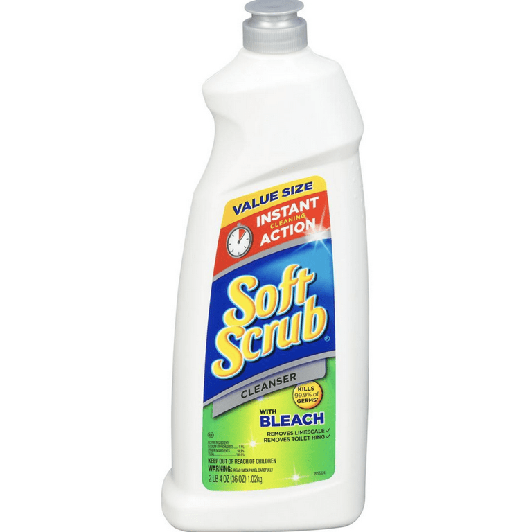 Wholesale Soft Scrub with Bleach Cleanser - GLW