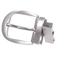 thumbnail image 3 of 1 3/8" (34 mm) Nickel Free Round Twisted Clamp Belt Buckle, 3 of 4