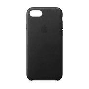 Apple Leather Case for iPhone SE (2020)/8/7 - Black