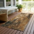 thumbnail image 6 of Addison Rugs Chantille Indoor/Outdoor Transitional Modern Taupe Washable Runner Rug, 2'3" x 7'6", 6 of 6