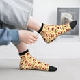 thumbnail image 2 of Fuzoiu Fall Gnomes Print Adult Socks, Crew Moisture-wicking Socks, Unisex Cushion Crew Socks,Casual Sports Ankle Socks, 2 of 7