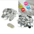 thumbnail image 4 of 100 Sets Blank Pin Button, Round Badge Button Parts Metal Button Pin Badge Kit For Button Making Machine, 4 of 8