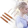thumbnail image 1 of Dreadlocks Crochet Hook Set, Weaving Exquisite Multipurpose Lock Crochet Hook Hair Set 6pcs  For DIY, 1 of 8