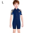 thumbnail image 2 of Traje de baño para niños Eigraketly Shorty Neopreno Azul marino L, 2 of 6