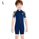 thumbnail image 2 of Traje de baño para niños Eigraketly Shorty Neopreno Azul marino L, 2 of 6