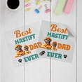thumbnail image 3 of Best Mastiff Dad Ever Happy Father's Day Cutout Transfer Sticker Mastiffs Dog Lover Gifts Idea Transparent Decal Art Decor - 02006, 3 of 5