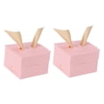thumbnail image 3 of 25 cajas de lujo para celebraciones, bodas y regalos navideños Cajas de dulces Golden Wings THANKS Rose, 3 of 8