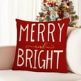 thumbnail image 1 of Puntoco Liquidación De Adornos Decorativos Navideños Funda De Almohada Navideña Con Estampado De Piel De Melocotón Funda De Almohada De Alce De Árbol De Navidad Funda De Cojín Para Sofá Cama Tamaño 17, 1 of 6