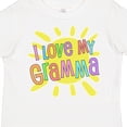 thumbnail image 4 of Inktastic I Love My Gramma- Sun and Rainbow Letters Boys or Girls Toddler T-Shirt, 4 of 5