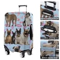 thumbnail image 5 of French Bulldogs Luggage Cover Fashion Suitcase Cover Baggage Covers Fit 25-28 Inch Luggage (Go Travel), 5 of 5