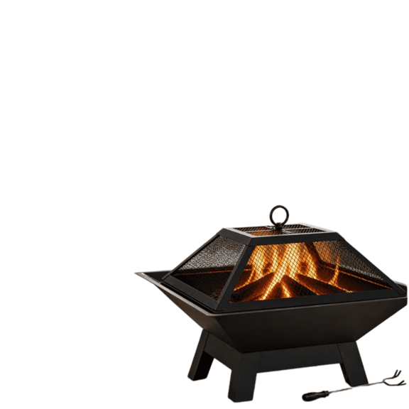 17.5-Inch Fire Pit Set