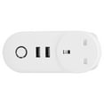 thumbnail image 2 of Enchufe inteligente inalámbrico, enchufe inteligente WiFi, enchufe inteligente Wi-Fi, enchufe inteligente Wi-Fi, compacto y liviano, 2 of 8